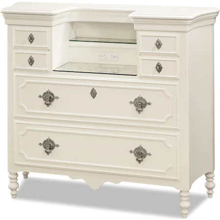 Mademoiselle Chest with Power Outlet